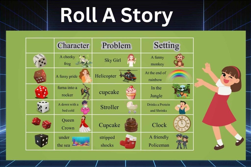 Writing Activities for Students & kids with Fun Ideas CSP Formula - 123 Method (Characters, Setting, Problem)