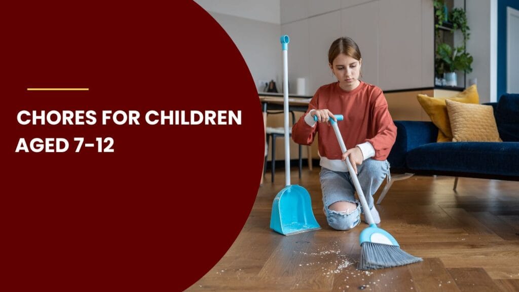 Chores for children aged 7-12