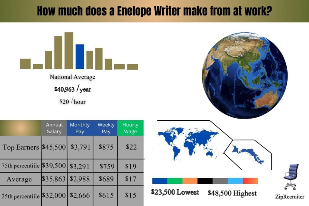 Envelope Writing Earning Analysis - Potential Revenue
