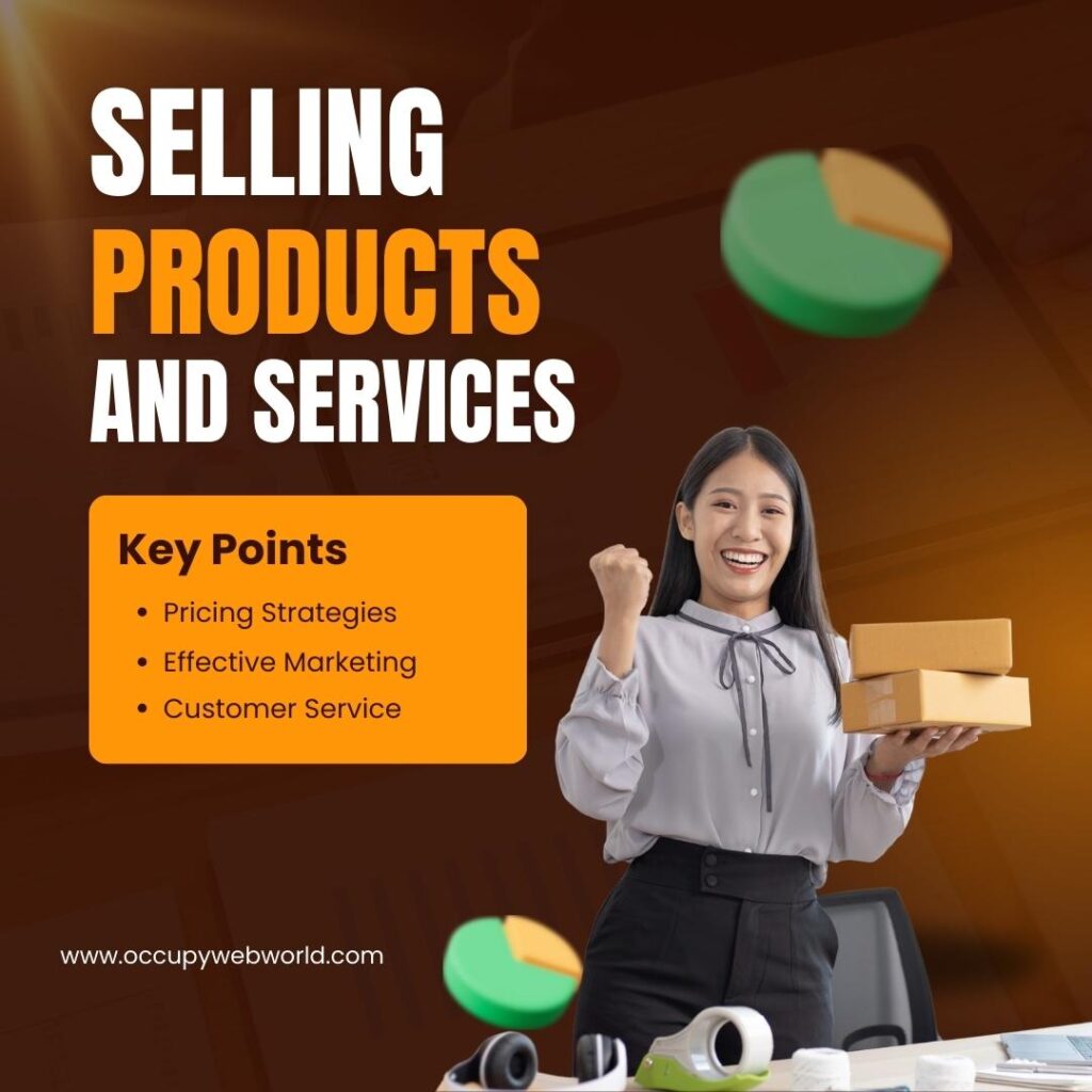 Selling Products And Services 